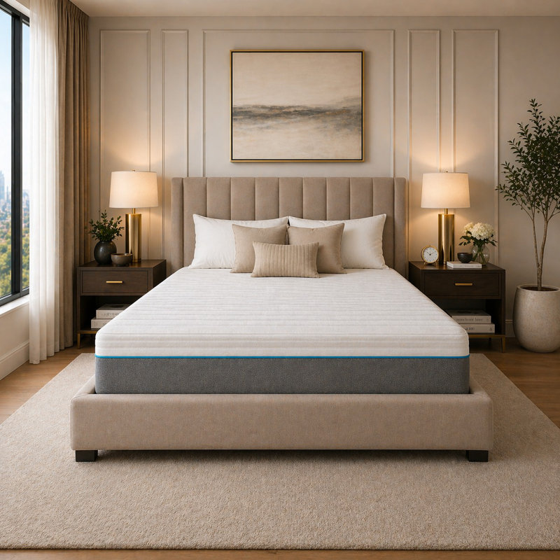 Vyro Collection Sareer Furniture Pocket Sprung 2000 Mattress, Single (3')