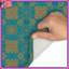 Tapis de bain turquoise à motif mandala-712602162