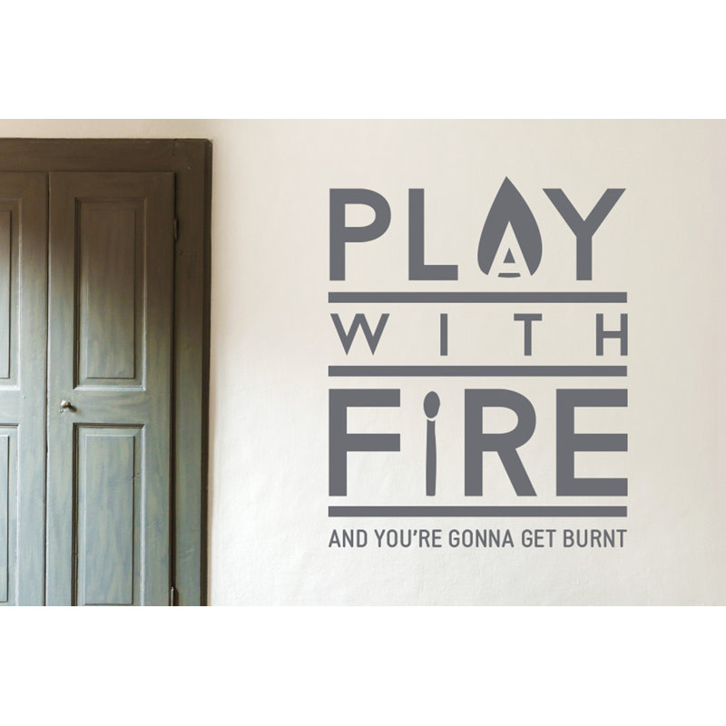 Wall Decal, Grey, Large