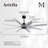 Ariella - Eight Blade Ceiling Fan-1776851469-1776851491
