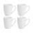 Mikasa Trellis 16-Piece Lightweight Chip-Resistant Bone China Dinnerware Set, Service for 4