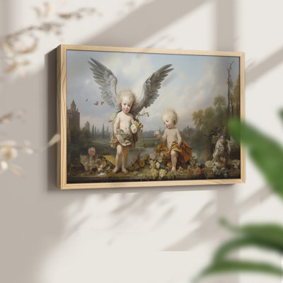 Angels From Above-11 - Reproduction encadrée - Restickable
