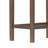 Winston Porter Solid Wood Backless Bar Stool - Set of 4 Straight-Leg Stools with Upholstered Seat-1973344118
