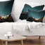 Coussin décoratif Fire in Rugged Mountains - Landscape
