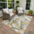Machine Washable Indoor/Outdoor Raemoore ACN2405 Botanical Rug-825382240