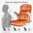 Arzoo Ergonomic Executive Chair with Headrest, Executive Office Chair Big and Tall, High Back Desk Chair with Wheels and Flip Up Arms, Lumbar Support Computer Desk Chair for Home Office-1983784946