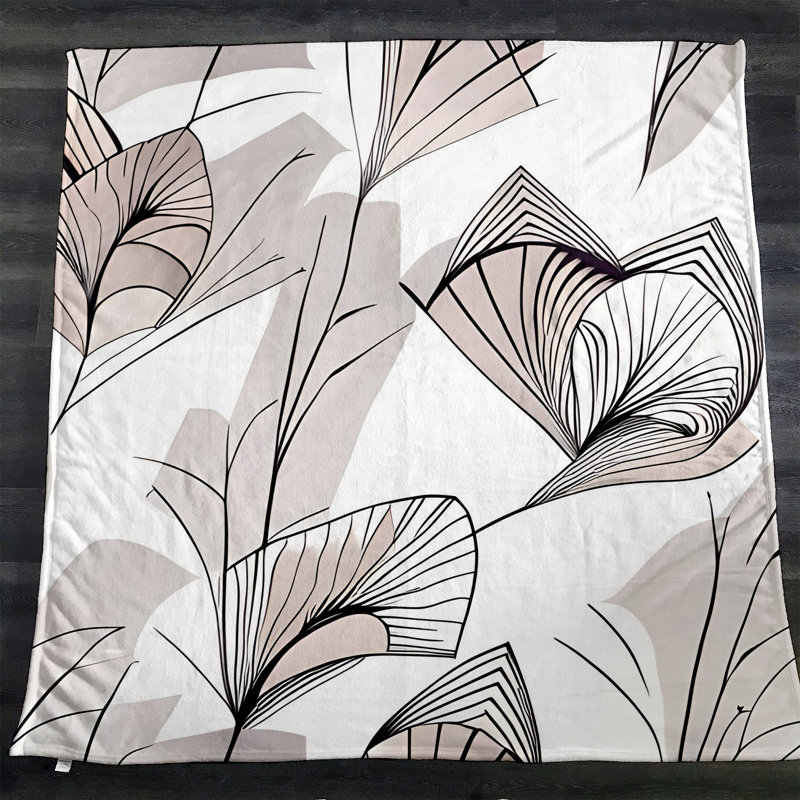 Throw Blanket, 51" W x 60" L