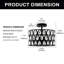 Plafonnier semi-encastré Nicla