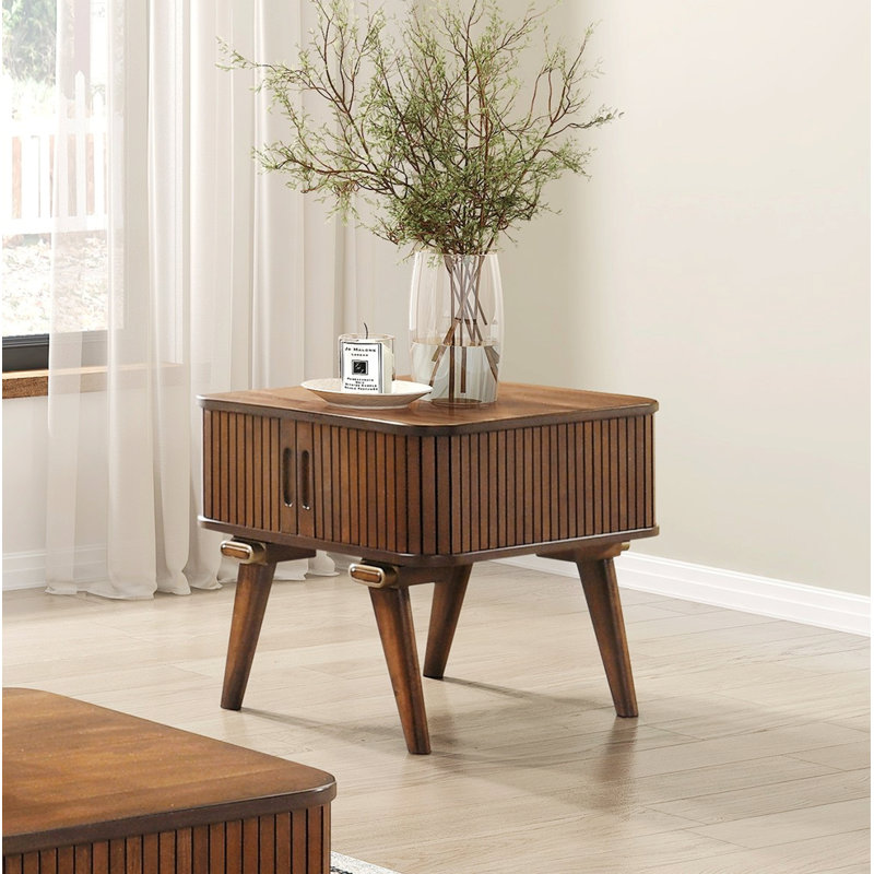 Petite table d'intérieur, table de bout de rangement pour le salon