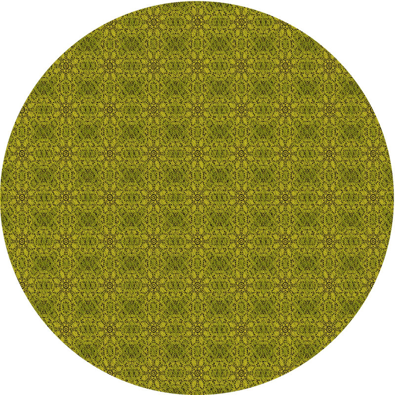 Floral Indoor Rug, Square 3'