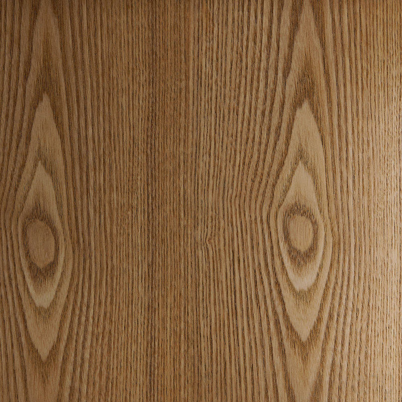 Ensemble de tables basses rondes 2P (19,49 po + 35,43 po) - Plateau en pierre frittée - Naturel, Wood/Natural
