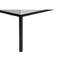 Table basse moderne grise avec plateau relevable, 42 po de long, structure en métal noir, table de rangement dissimulée rectangulaire, gris, pieds, choix supplémentaire