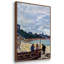 «The Beach At Sainte Adresse # 2» par Monet, reproduction sur toile 3 pièces-1669034778-1669034780