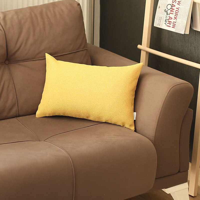 Insert de coussin réversible, Jaune