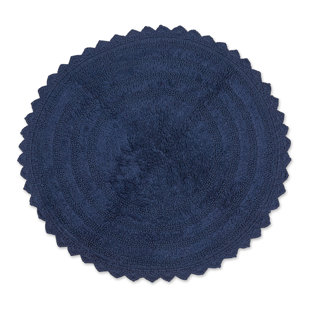 Lisk Cotton Blend Bath Rug