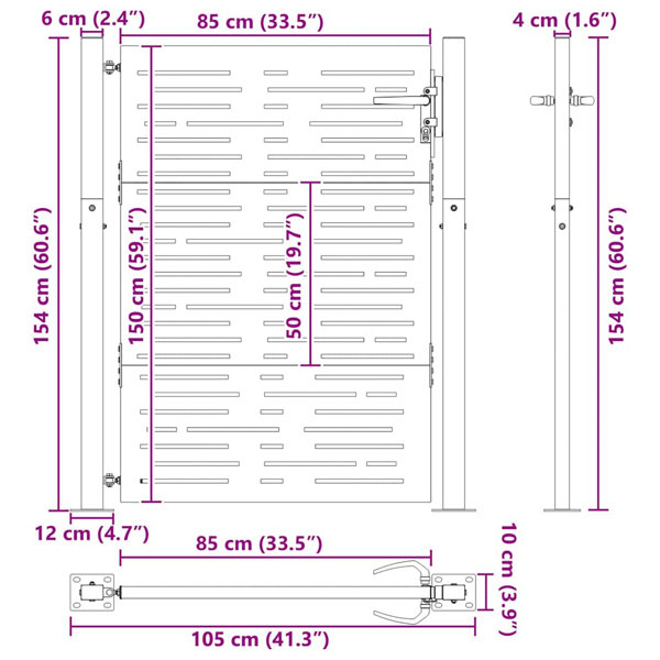 Dimensions du produit