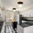 Nyall Globe Semi Flush Mount Ceiling Light Fixture Globe Ceiling Light Milk Glass Contemporary Mid Century Modern Lighting for Hallway Living Room Kitchen Bedroom Storage(Bulb Not Included)-1308880013