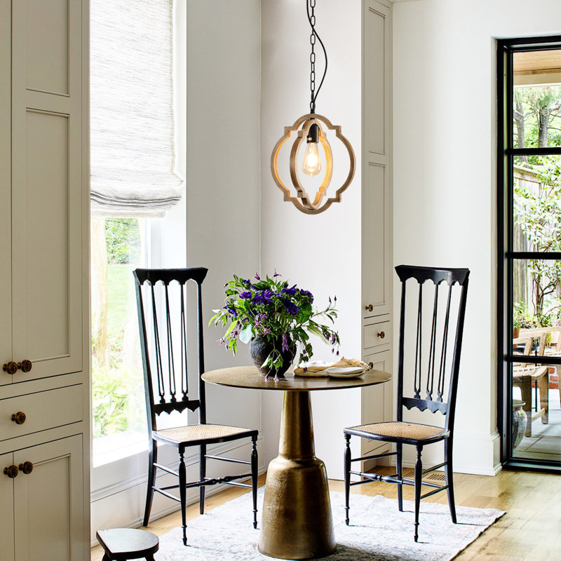 Luminaire rétro en fer forgé, à suspension réglable pour îlots de cuisine, tables à manger et plans de travail, à intensité variable, compatible avec les plafonds inclinés, nécessite une ampoule E26 de 60 W, installation câblée, style champêtre.