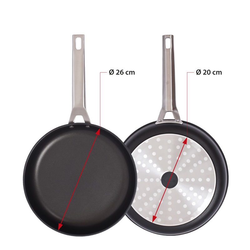 Hodge Aluminum Non-Stick Frying Pan, 26 cm