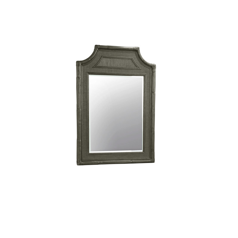Summer Retreat Beveled Mirror, Graystone
