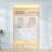 25" Closet System with 4 Wood Drawers and Mirror-2116734365