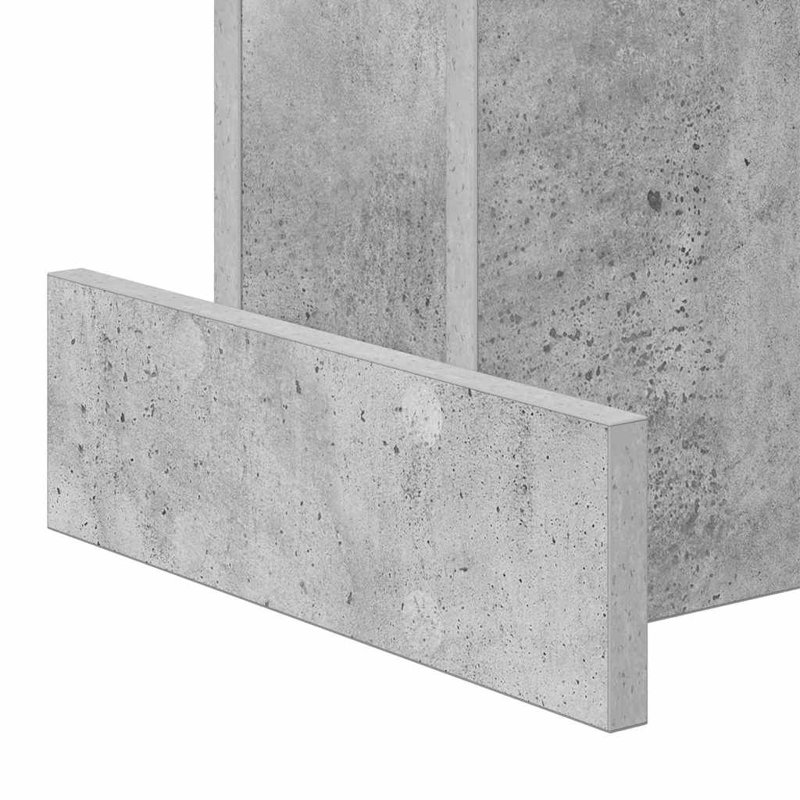 End Table, Concrete Grey