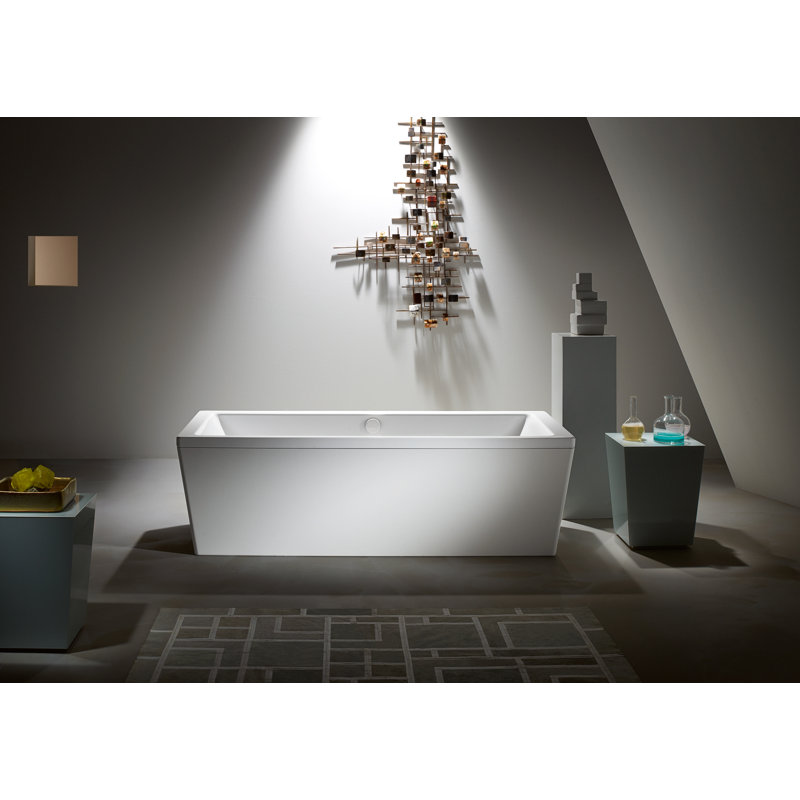 Baignoire de trempage autoportante 74,8031 po x 35,433 po Conoduo