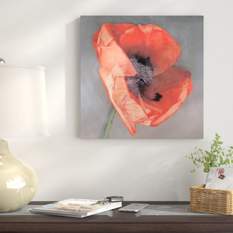 « rossa », impression, Toile, H 37 po x l 37 po x P 1,5 po