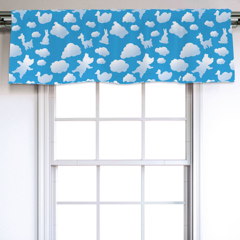 Sateen Ruffled Window Valance
