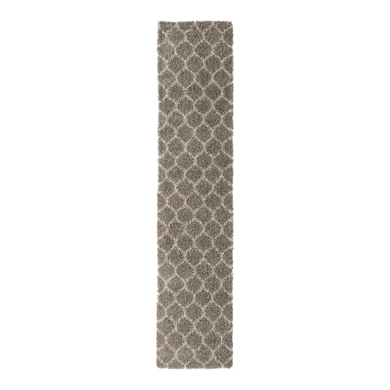 Azbill Geometric Indoor Rug, Runner 2'7" x 12'