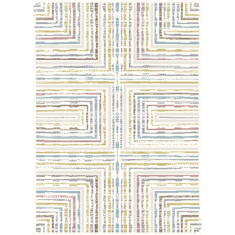 Delia Geometric Synthetic Area Rug, Rectangle 120 x 160cm