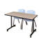 Table de formation mobile Nicklo, chaises empilables 2 M-32973178-32973183-32973185