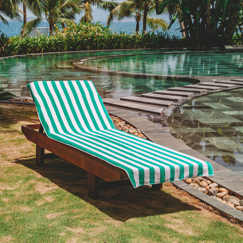 Cabo Cabana Chaise Cover 30x85 (2/Pack), Green