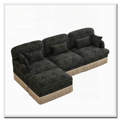 Canapé Comfy Chenille Leopard