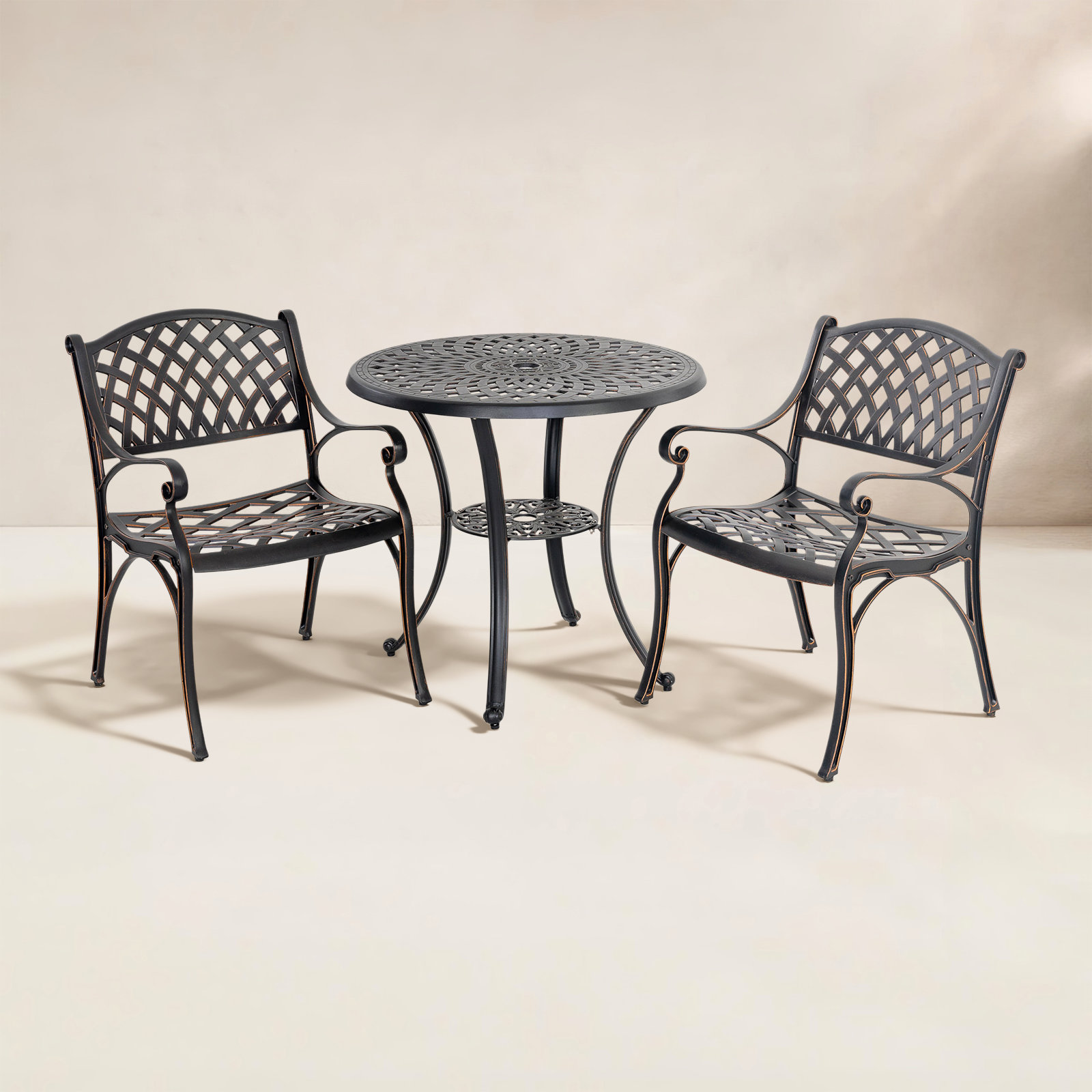 Abernon 32" Patio Bistro Set