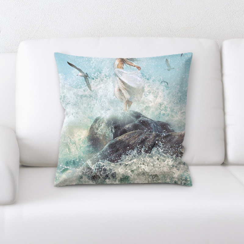 Coussin décoratif beauté