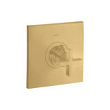 Citterio Thermostatic Trim Highflow with Cross Handle Valve Trim Only