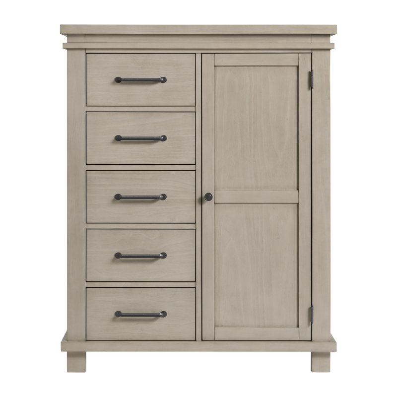 Hampton Chifferobe/Chest, Stone Wash