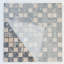 1" x 1" Mixed Material Mosaic Tile-40593476