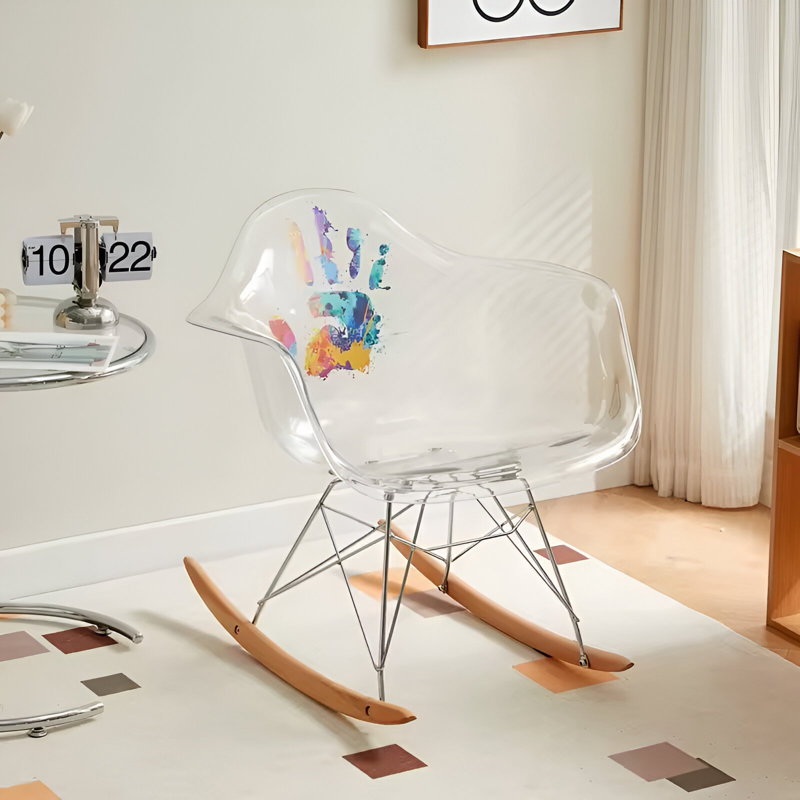 Chaise berçante à bascule