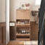 Tall Slim Shoe Storage Cabinet 24 Pair Shoe Storage Cabinet