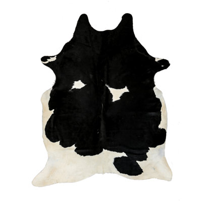 Natural Cow Hide - Black