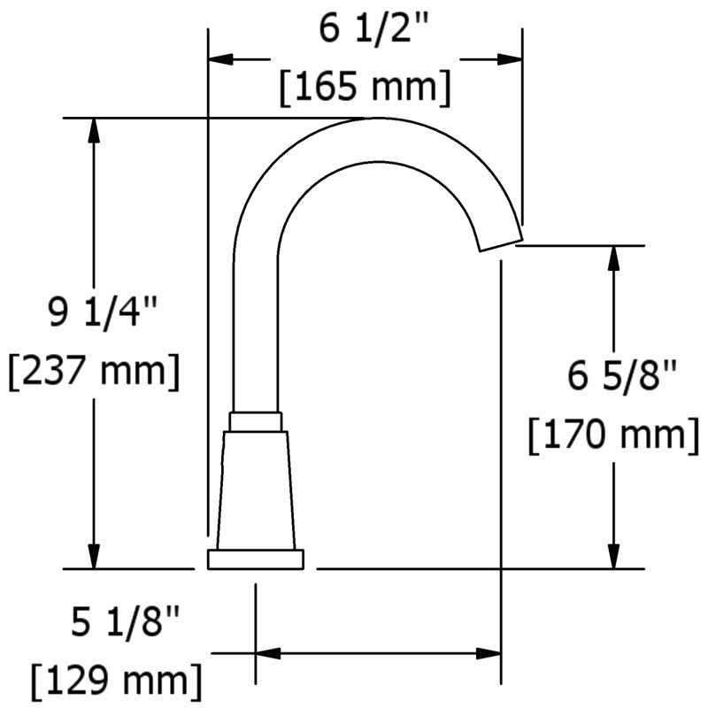 Robinet de salle de bain à large entraxe avec drain Pallace ™, Nickel poli