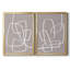 Lin rond rond I, toile de qualité supérieure, prête à être accrochée-29127343-29127330-43457952