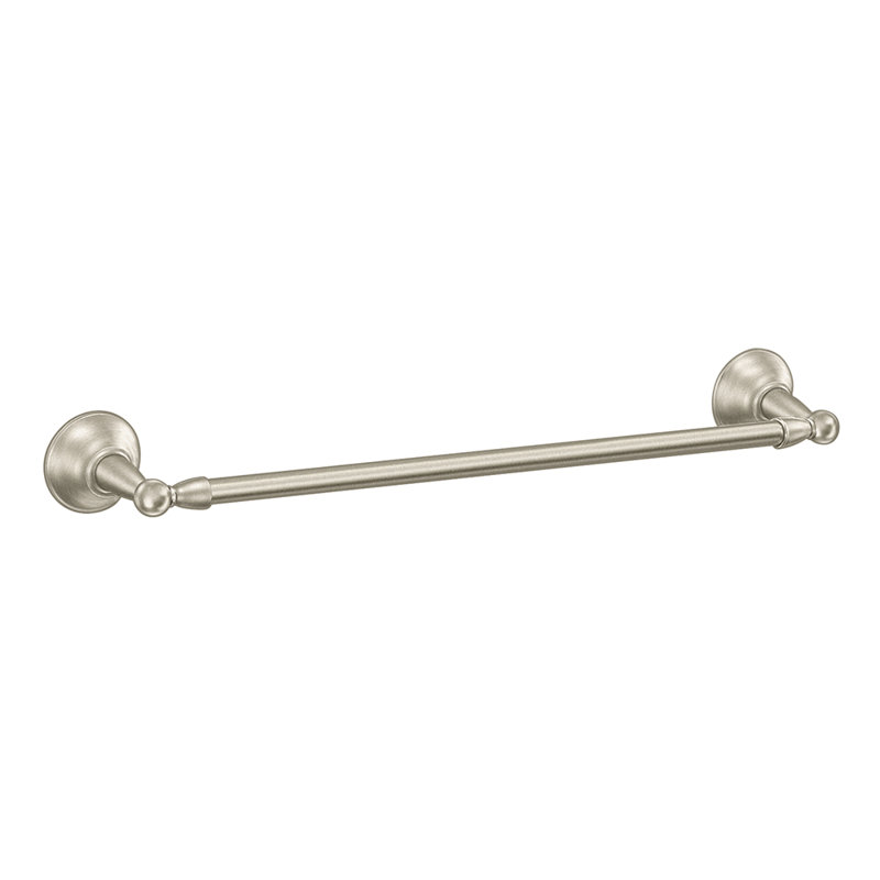 Barre à serviettes murale Sage, Nickel brossé, 24 po