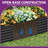 Galvanized Raised Garden Bed With Gloves-2022981675-2022981671