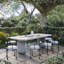 Baldemar Cream Outdoor Dining Chair