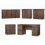 Bureau de direction rectangulaire l 61,4 po Philo-640119603