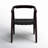 Contemporary Teak Wood Woven Round Chair-379812830