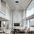 Adjustable Height LED Lighting Pendant Light with Remote Control-1263193215